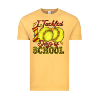 Vintage Mustard i tackled 100days of school softball Vintage Tee - texasbilliewilder