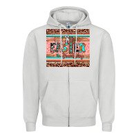 Dove Grey easter true story Zipper Hoodie - JahusDesignShop