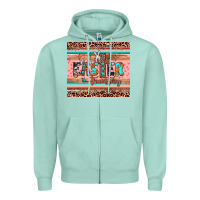 Seafoam easter true story Zipper Hoodie - JahusDesignShop