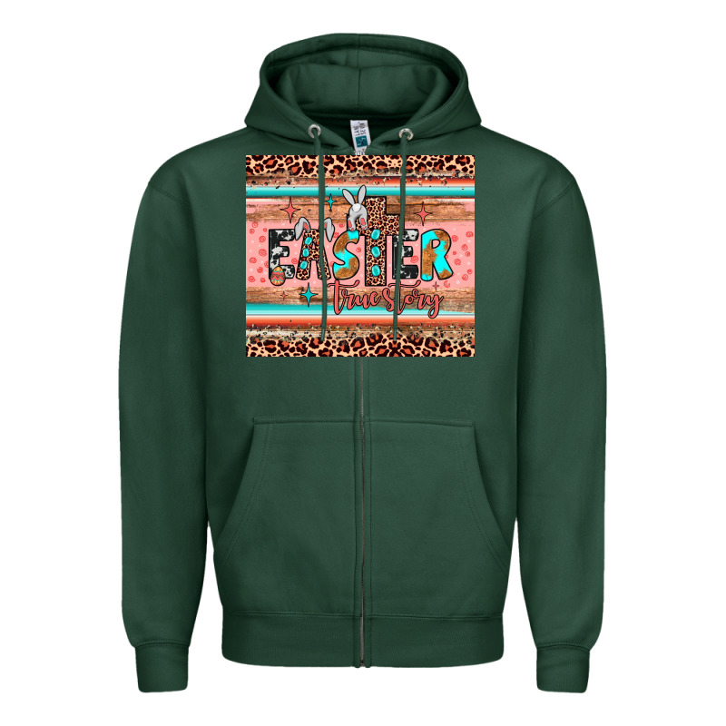 Easter True Story Zipper Hoodie by JahusDesignShop | Teevron