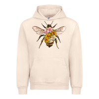 Sandshell bee with flowers Urban Hoodie - Artiststas