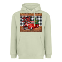 Matcha merry Christmas truck Heavyweight Hoodie - Jasminsmagicworld