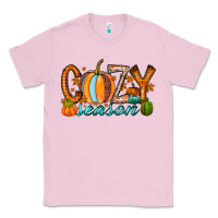 Bubblegum Pink cozy season Classic Tee - RacoonDesign
