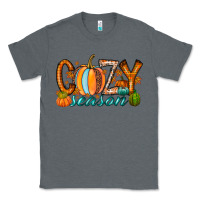 Charcoal Heather cozy season Classic Tee - RacoonDesign