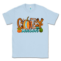 Dusty Blue cozy season Classic Tee - RacoonDesign