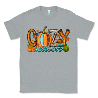 Heather Grey cozy season Classic Tee - RacoonDesign