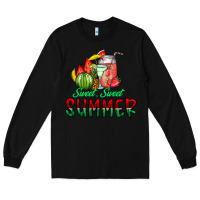 Black sweet sweet summer Long Sleeve Tee - CowhideDigitalArt