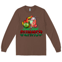 Chestnut sweet sweet summer Long Sleeve Tee - CowhideDigitalArt