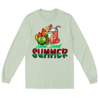 Matcha sweet sweet summer Long Sleeve Tee - CowhideDigitalArt