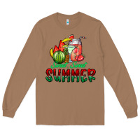 Toasted Coconut sweet sweet summer Long Sleeve Tee - CowhideDigitalArt