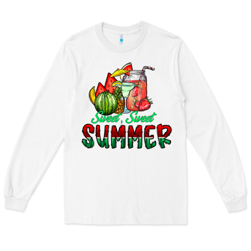 Sweet Sweet Summer Long Sleeve Tee by CowhideDigitalArt | Teevron