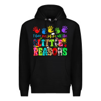 Black I love my job for all the little reasons Premium Hoodie - MaliasSmallBusiness