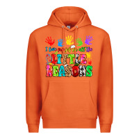 Carrot I love my job for all the little reasons Premium Hoodie - MaliasSmallBusiness