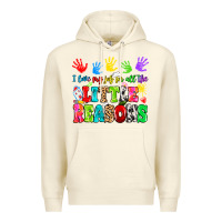 Sandshell I love my job for all the little reasons Premium Hoodie - MaliasSmallBusiness