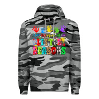 Slate Camo I love my job for all the little reasons Premium Hoodie - MaliasSmallBusiness