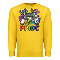 Lemon gaymer pride Premium Sweatshirt - MaliasSmallBusiness