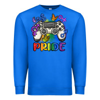 True Royal gaymer pride Premium Sweatshirt - MaliasSmallBusiness