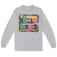 Moon Dust hello summer Long Sleeve Tee - AdoDesignShop