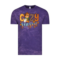 Cloud Purple cozy season Vintage Tee - Zillion Design Studio