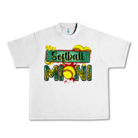 Lunar Rock softball mini with leopard Urban Heavy Tee - Zillion Design Studio