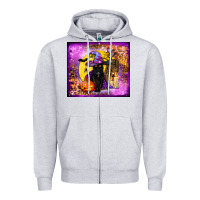 Heather Grey witchy cat tumbler Zipper Hoodie - BundleAndBundleShop