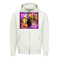 Oatmeal Heather witchy cat tumbler Zipper Hoodie - BundleAndBundleShop