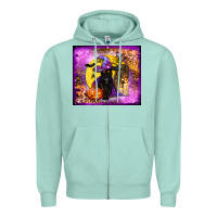 Seafoam witchy cat tumbler Zipper Hoodie - BundleAndBundleShop