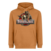 Meerkat Papasaurus T-Rex Heavyweight Hoodie - LillyAllenDesigns