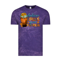 Cloud Purple whatever spices your pumpkin Vintage Tee - Zillion Design Studio