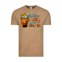 Vintage Coffee whatever spices your pumpkin Vintage Tee - Zillion Design Studio