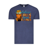 Vintage Denim whatever spices your pumpkin Vintage Tee - Zillion Design Studio