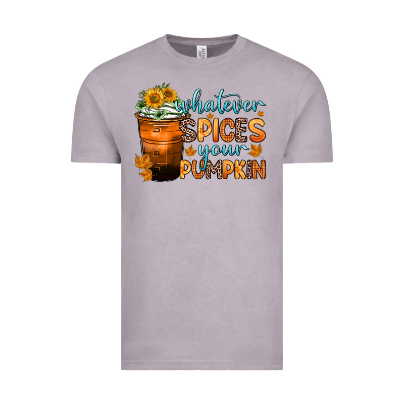 Whatever Spices Your Pumpkin Vintage Tee by Zillion Design Studio | Teevron