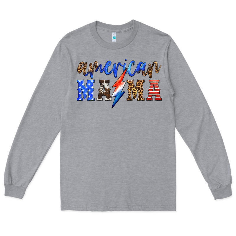 American Mama Thunderbolt Long Sleeve Tee by HRA Design Shop | Teevron