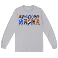 Moon Dust american mama thunderbolt Long Sleeve Tee - HRA Design Shop