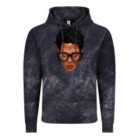 Cloud Black black man portrait Vintage Hoodie - texasbilliewilder