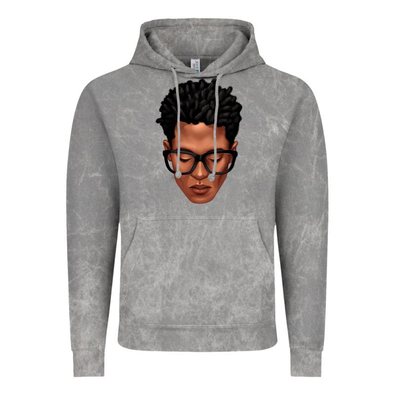 Black Man Portrait Vintage Hoodie by texasbilliewilder | Teevron