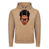Vintage Coffee black man portrait Vintage Hoodie - texasbilliewilder