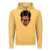 Vintage Mustard black man portrait Vintage Hoodie - texasbilliewilder