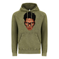 Vintage Olive black man portrait Vintage Hoodie - texasbilliewilder