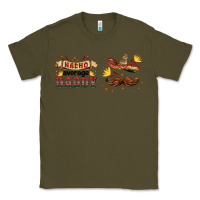 Army Green nacho average daddy libbey glass Classic Tee - HRA Design Shop