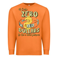 Carrot it costs zero dollars to be a nice person Premium Sweatshirt - MaliasSmallBusiness
