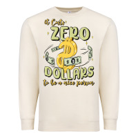 Sandshell it costs zero dollars to be a nice person Premium Sweatshirt - MaliasSmallBusiness