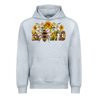 Heather Grey bee kind Urban Hoodie - Artiststas