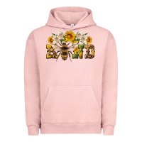 Pigment Salmon bee kind Urban Hoodie - Artiststas