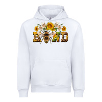 White bee kind Urban Hoodie - Artiststas