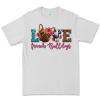 Dove Grey love french bulldogs Premium Tee - Artiststas