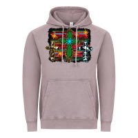 Vintage Zinc Western Cross Vintage Hoodie - RanaPortraitStore