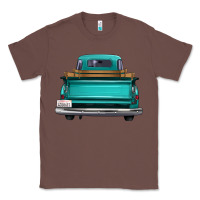 Chestnut western truck back view 2 Classic Tee - FaDigitalArtStudio