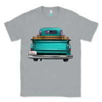 Heather Grey western truck back view 2 Classic Tee - FaDigitalArtStudio