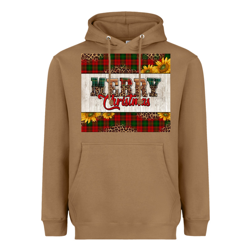 Merry Christmas Sunflowers Heavyweight Hoodie by Jasminsmagicworld | Teevron